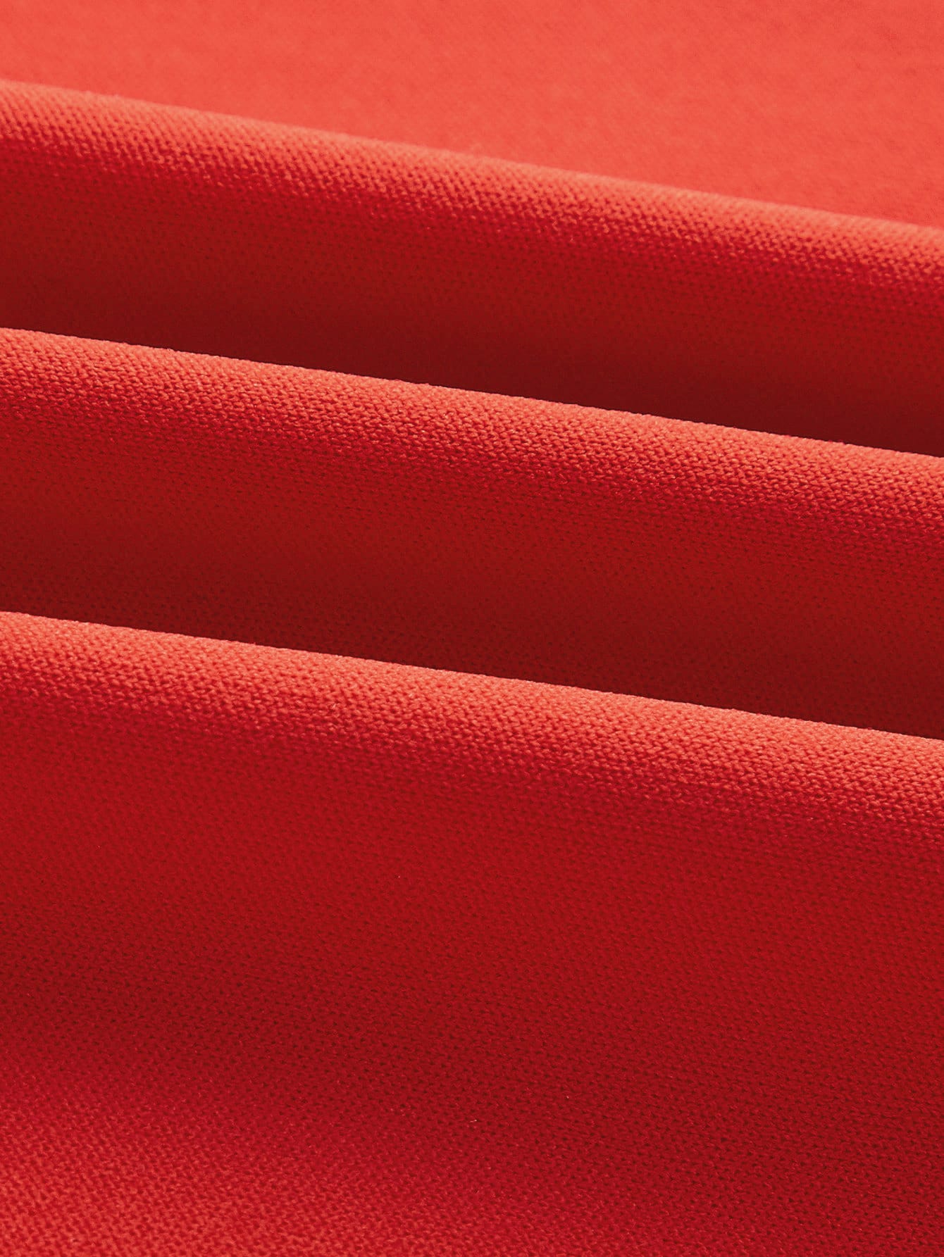 Rotes Leinen-Sommerkleid