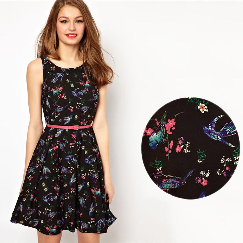 Flower Design Dress